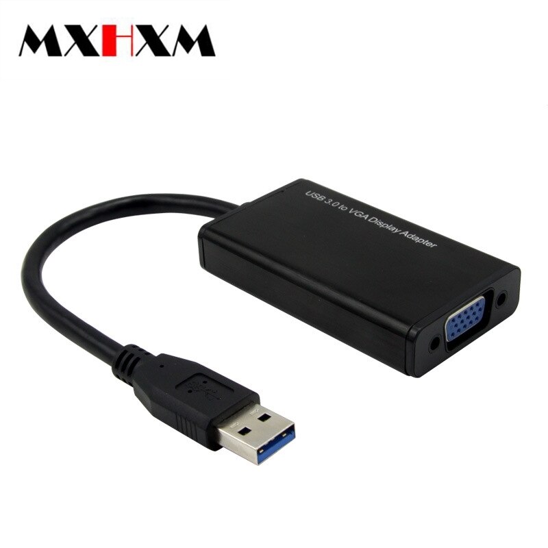 Mxhxm Computer Laptop USB3.0 Naar Vga Converter Externe Usb Grafische Kaart Tovga