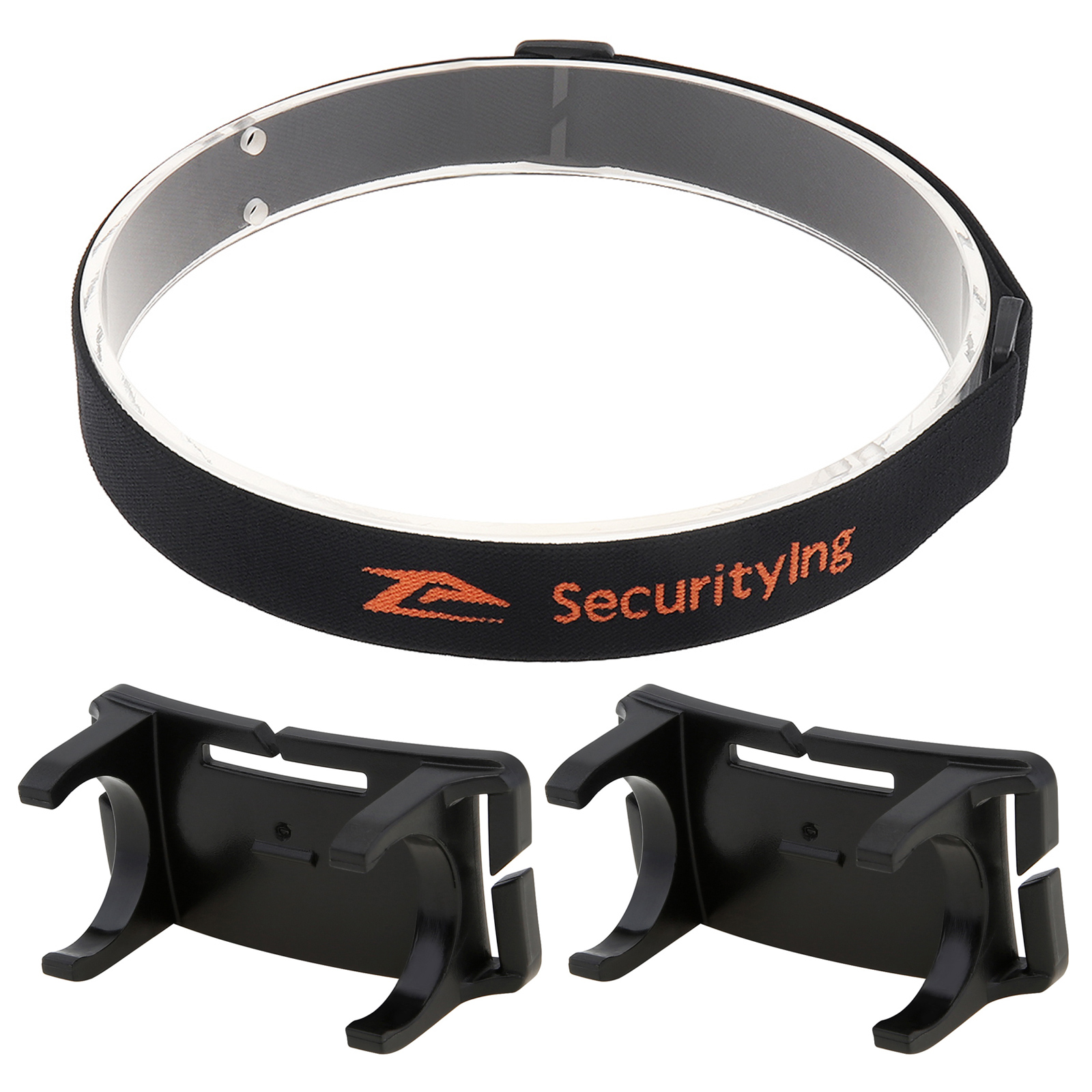 SecurityIng linternas LED portátiles soporte de faro linterna lámpara de cabeza soporte de antorcha/tira de faro antorchas accesorios herramienta