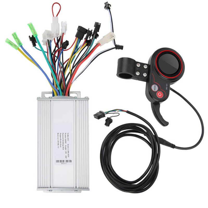 E-bike LH100 48V 450W 500W 1000W Controller LCD Display Throttle Control Panel Set Electric Bicycle Mountain Bike Scooter Parts