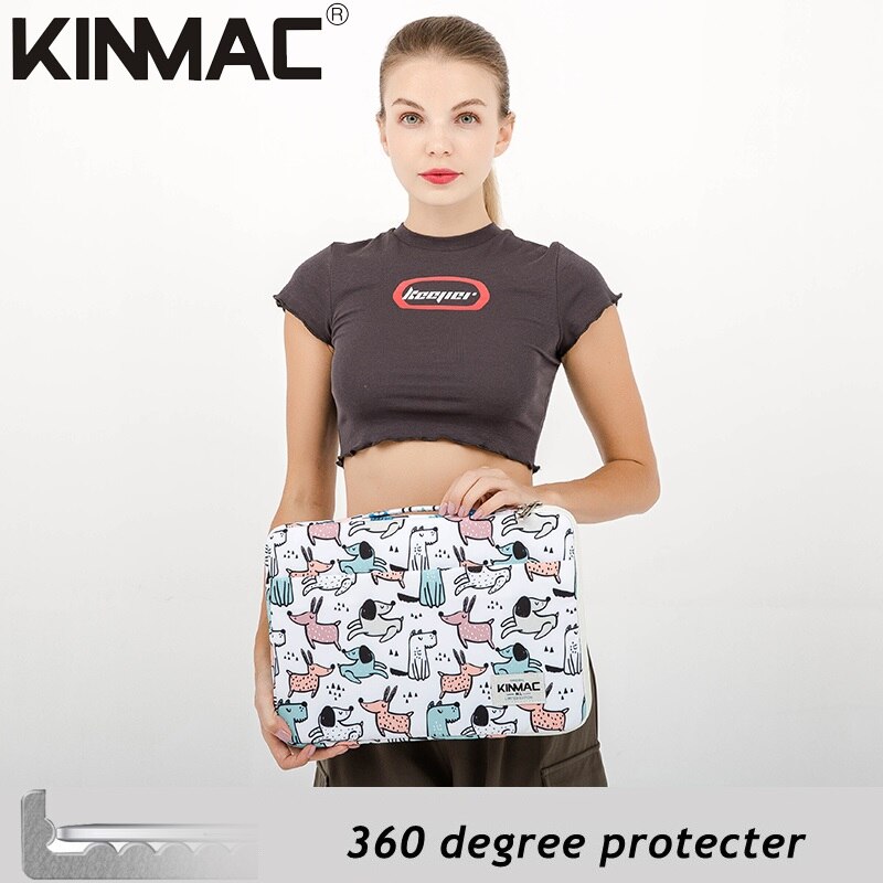 Brand Kinmac Laptop Bag 12,13,14,15,15.6 Inch,Women Man Handbag Case For MacBook Air Pro M1 Notebook PC Briefcase KC123