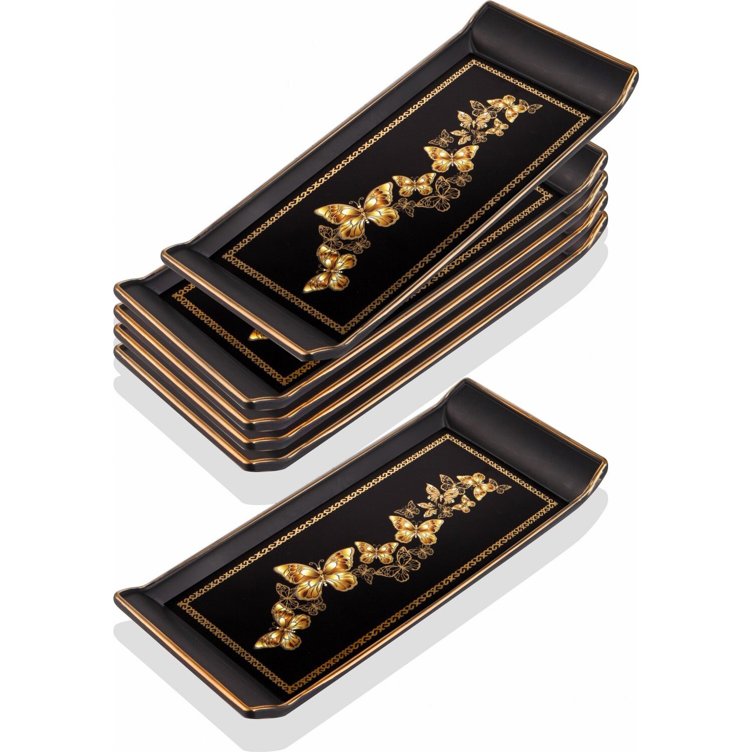 Plats D'étain Johannes Frauendorf - Ancienne Plaque De Présentation Avec 6 Cavaliers
