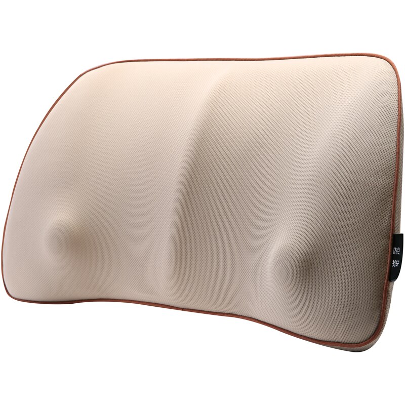 Cuscino del Sedile auto universale lombare supportt Da Viaggio Gomma Piuma di Memoria Cuscino di Massaggio Sedia Da Ufficio Cuscino di Supporto Lombare auto Accessori