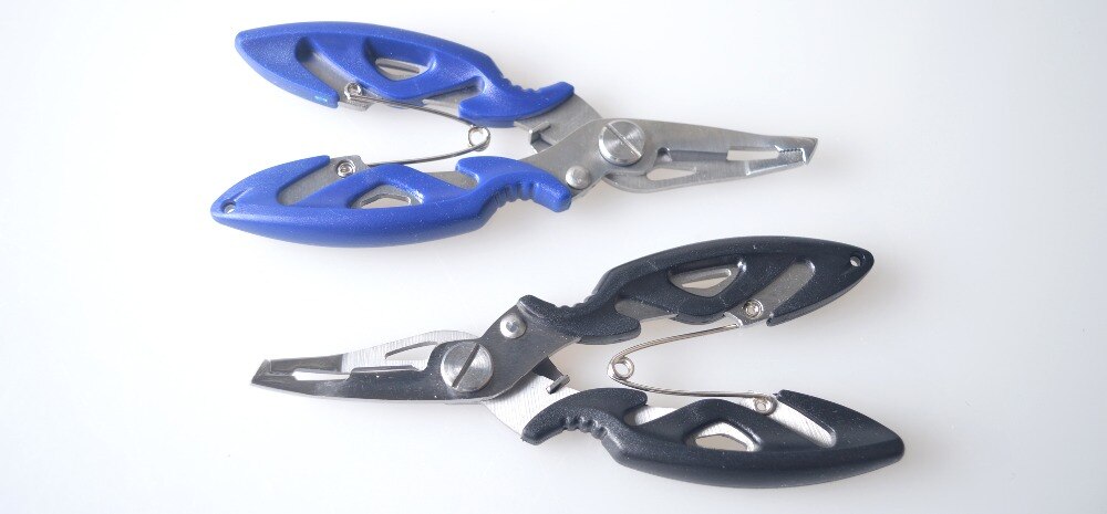 Rvs 2 stks Grip Nipper Snip Vissen Lokken Pincer Scissor Cutter Verwijder Hook Tackle Tool Fish Grip