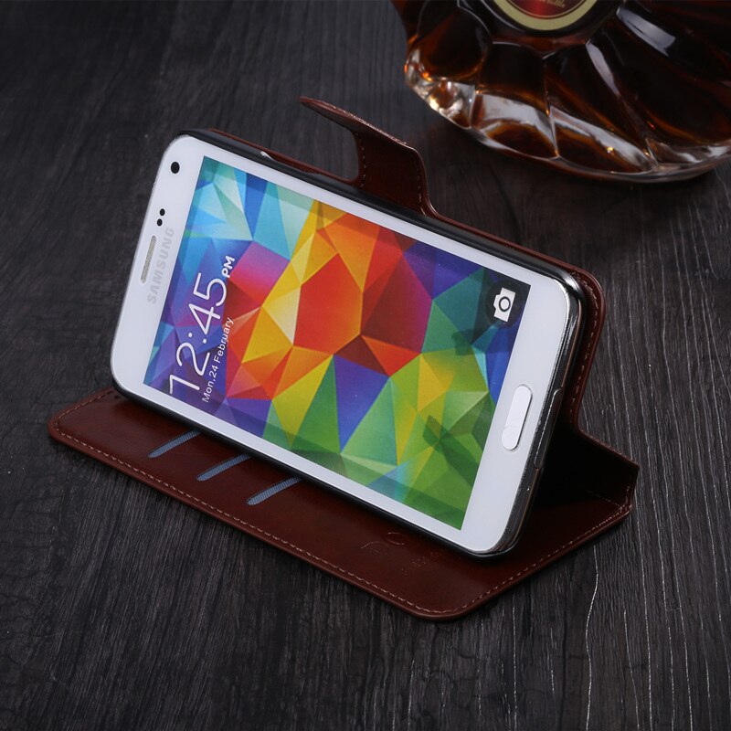 Case For Sony Xperia T3 M50W D5102 D5103 D5106 Leather Original Back Cover Card Slot Wallet Holster Skin Phone Coque