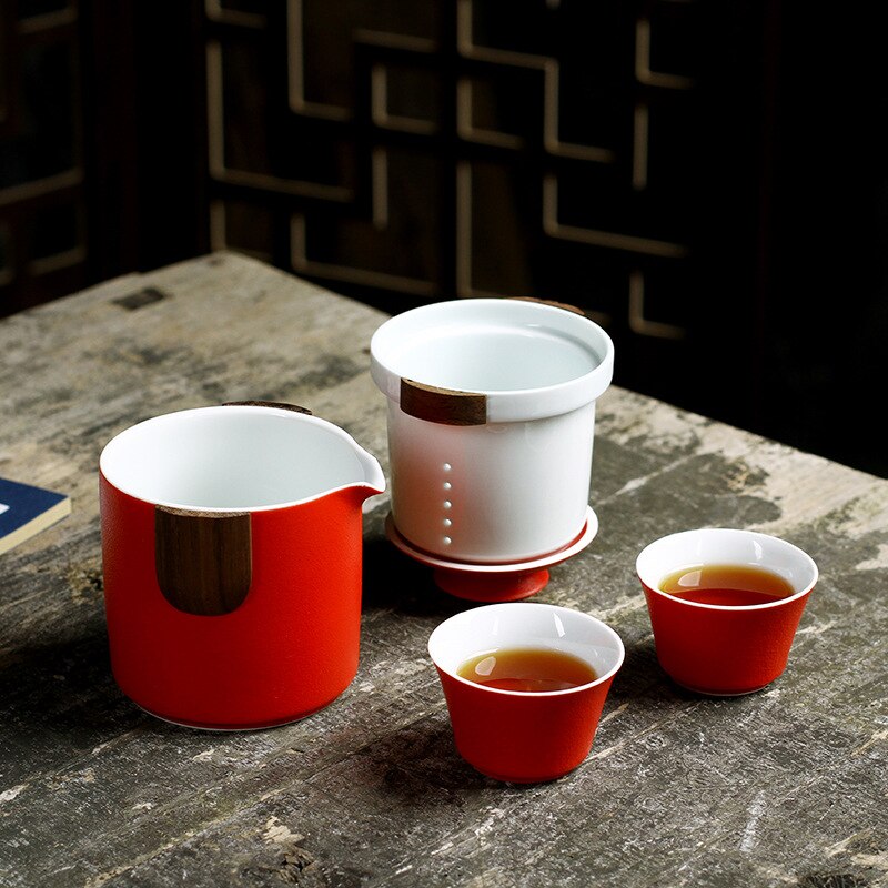 Travel tea sets are easy to carry tea set cup tea cup set