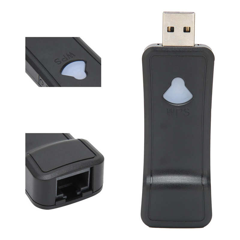 300Mbps 2.4Ghz Wireless Wifi Te RJ45 Adapter Mini Usb Wifi Adapter Voor Tv/Game Controller