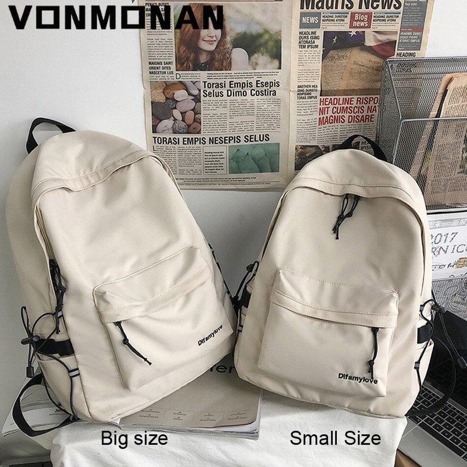 Vrouwen Rugzak Grote Schooltas Rugzak Voor Tienermeisjes Mode College Student Rugzak Mochila Vrouwelijke 2 Size Sac Een dos