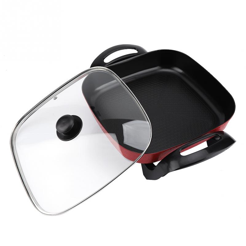 Electric cooker 5L Capacity Household Multi-purpose Electric pot support Fried Steak Fish Hotpot Multi Cooker