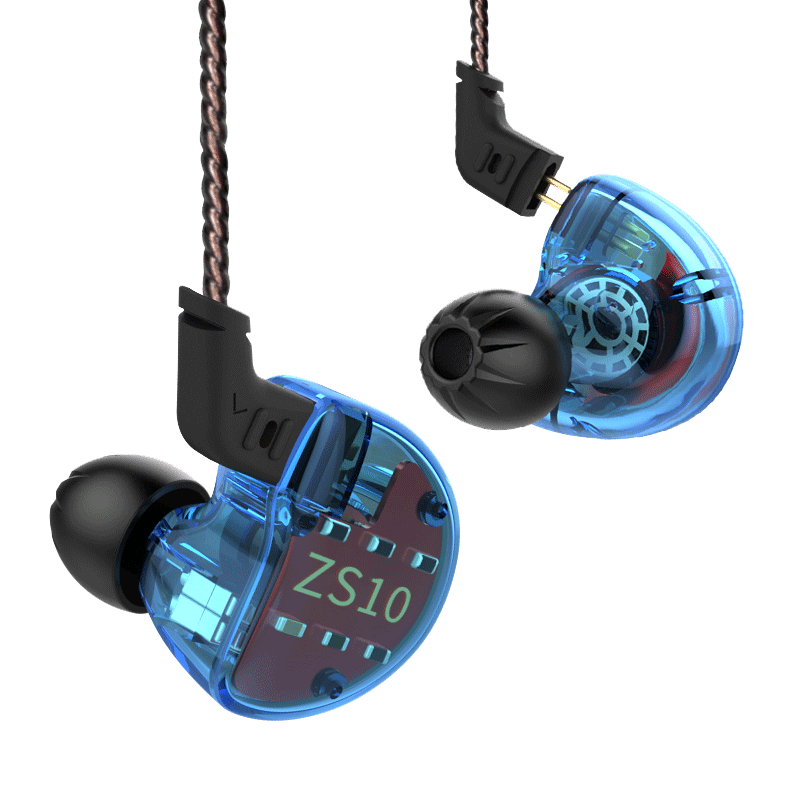 KZ ZS10 Earphones 4BA+1 DD Hybrid In Ear Headphone HIFI Bass Headset DJ Monitor Earphone KZ ZSN PRO ZS10 PRO ZSX ZSN