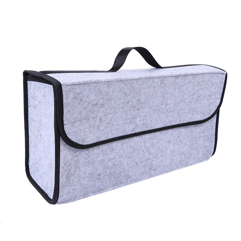 Car Back Seat Storage Box Trunk Bag Vehicle Automotive Tool Multi-use Tools Organizer For Trunk Carpet Folding Emergency Box