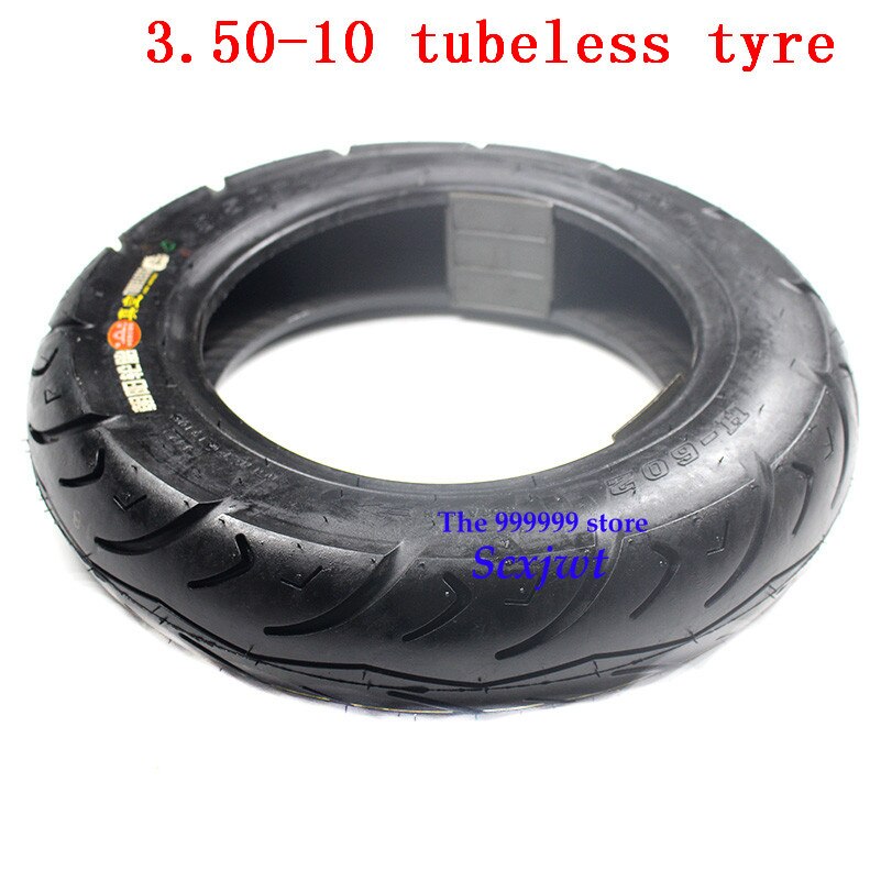 3.50-10 Motorcycle Tubeless Tire for Moped Scooter 50cc 80cc 150cc 350-10 vacuum tire 3.50-10