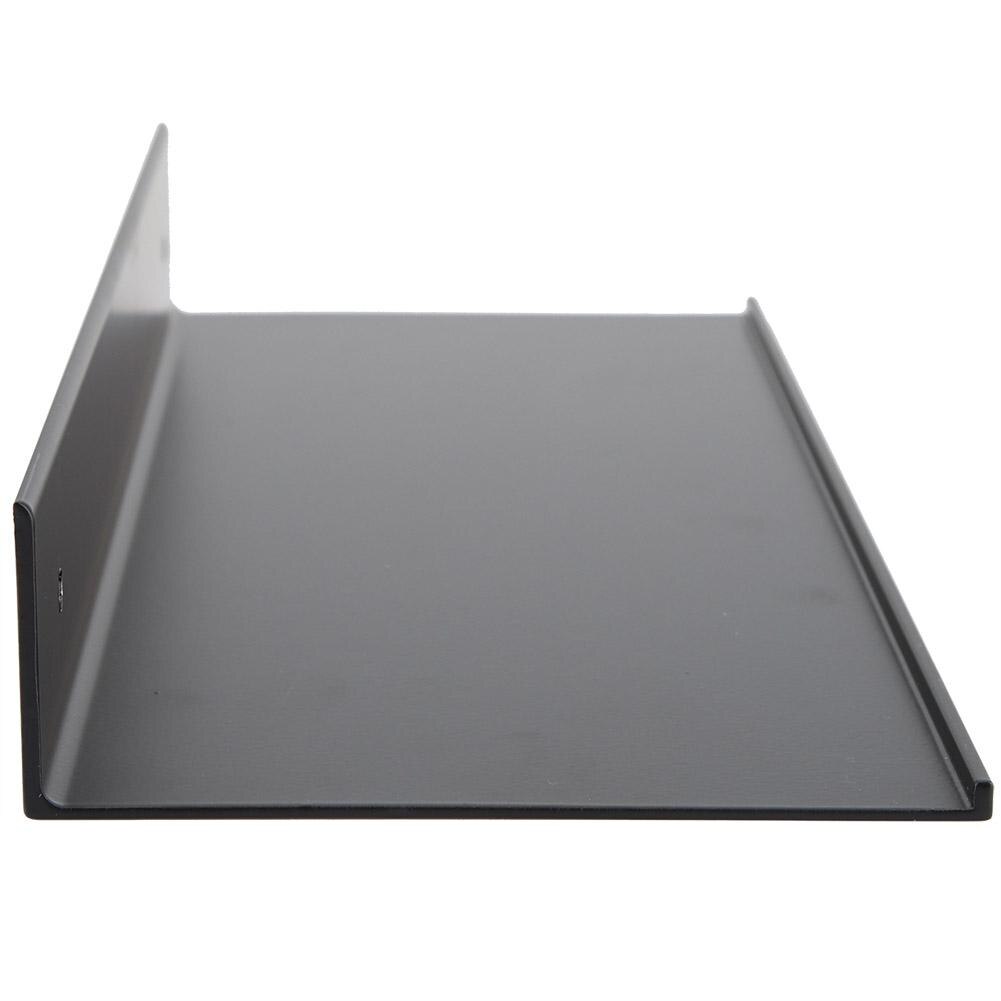 bathroom shelf Kitchen Black Bathroom Single-layer Space Aluminum Matte Rack Shelve Paper Towel Holder hoek plank