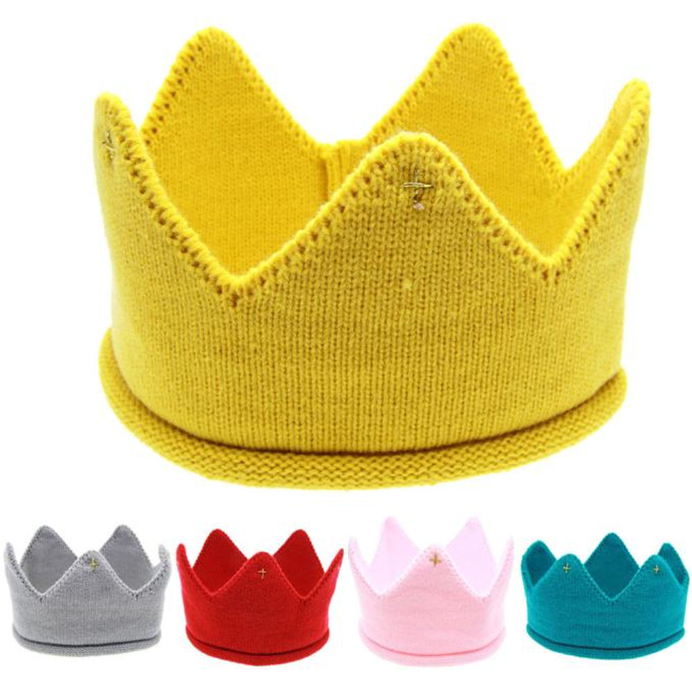Chapéu 2019 moda elástico cabeça acessórios novo bebê bonito coroa malha bandana chapéu presente do bebê para meninos e meninas #40