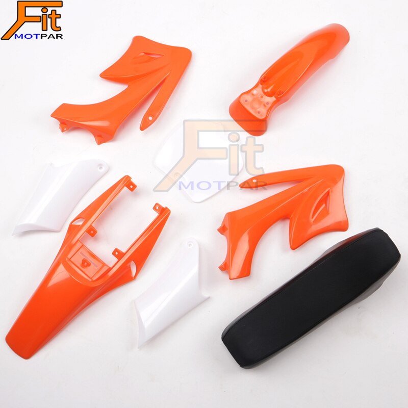 8pcs Plastic Fairing Body Kits For 47 49cc Engine 2 Stroke for Apollo for Orion Kids Dirt Pocket Bike Minimoto Parts