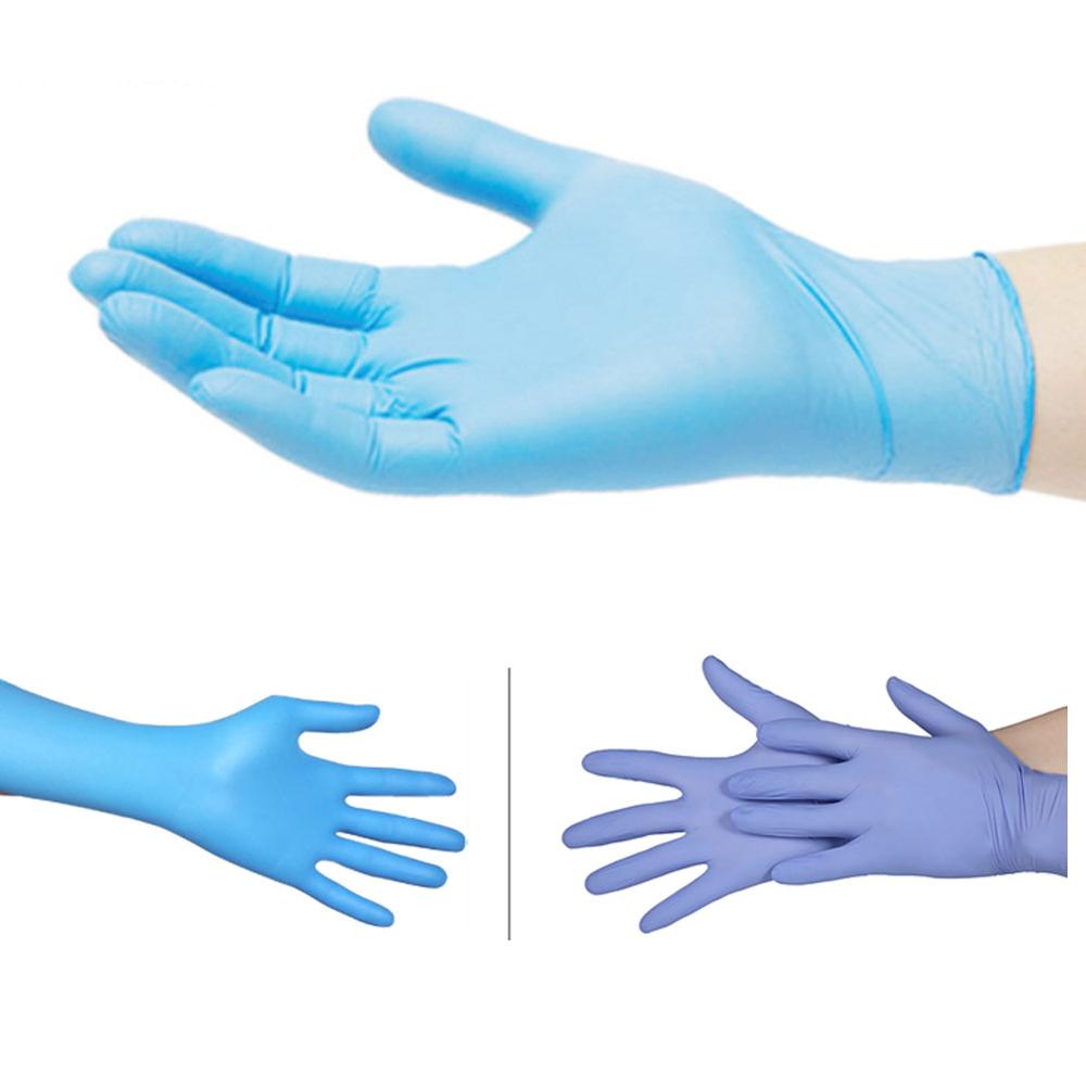 100Pcs Laboratorium Benodigdheden Wegwerphandschoenen Latex Nitril Lab Verbruiksartikelen Ziekenhuis Single-Gebruik Beschermende Handschoenen