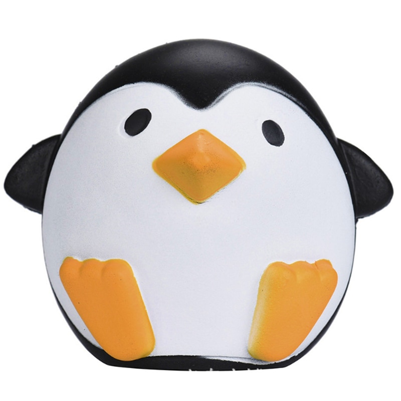 Kawaii Jumbo Pinguïn Squishy Cartoon pop Langzaam Stijgende Glad Squeeze Speelgoed Brood Cake Scented Stress Relief voor Kid Xmas