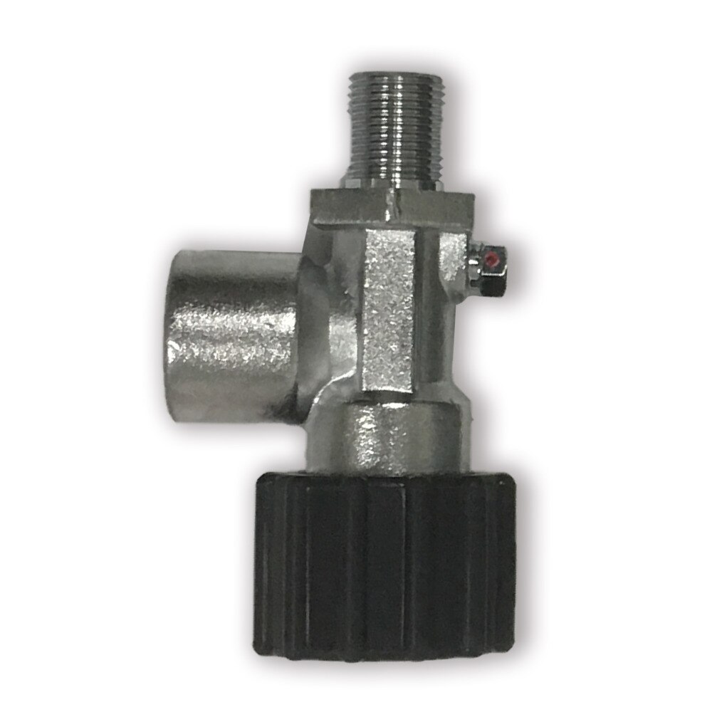 Pcp ventil gasflaske højtryks fuldt indpakket kulfiber lufttank flaske ventil gevind  m18*1.5