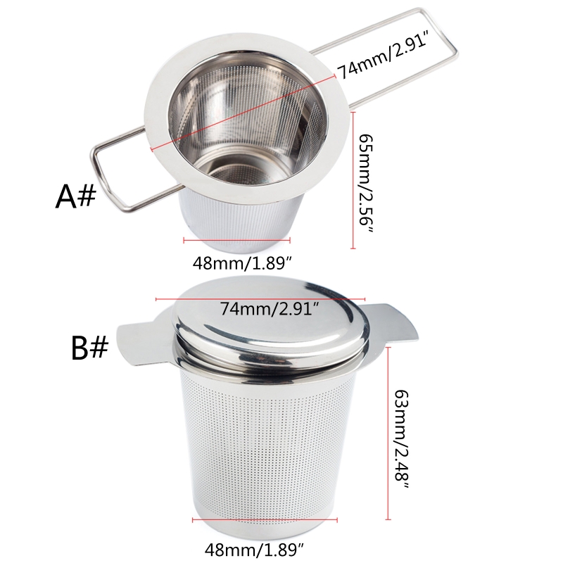 Tea Maker Tea Leak Related Teapot Tea Set Filter Tea Tool Leaf Filter Diffuser Tea Set Stainless Steel Material 2 Styles Q1FD