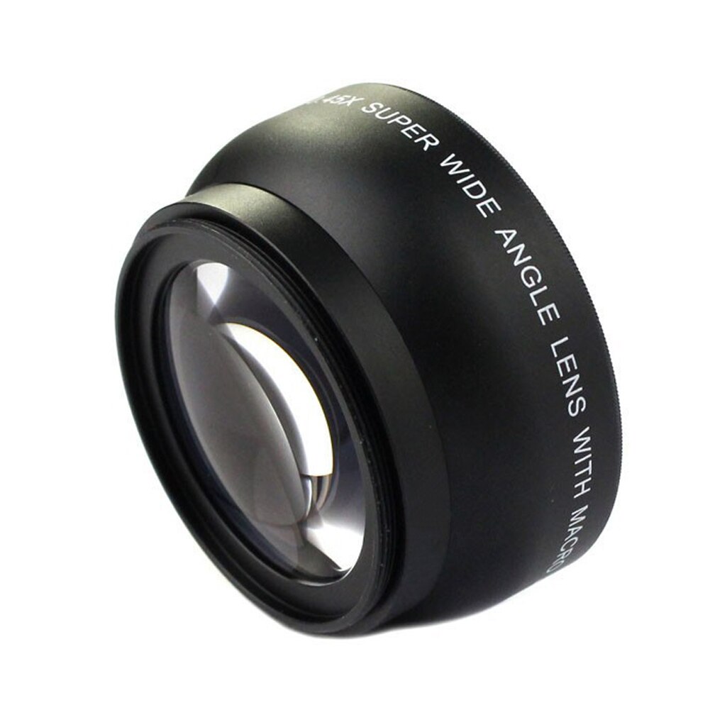 55mm 0.45X Wide Angle Lens Home Accessories Fish Eye Attachment Macro Clear Studio Screen Subject Scenery For Nikon D70 D3200