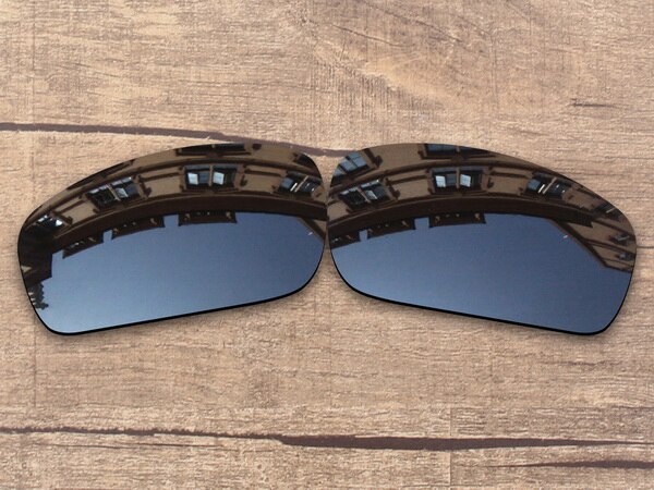 Vonxyz 20+ Color Choices Polarized Replacement Lenses for-Oakley Monster Pup Frame: Black Mirror