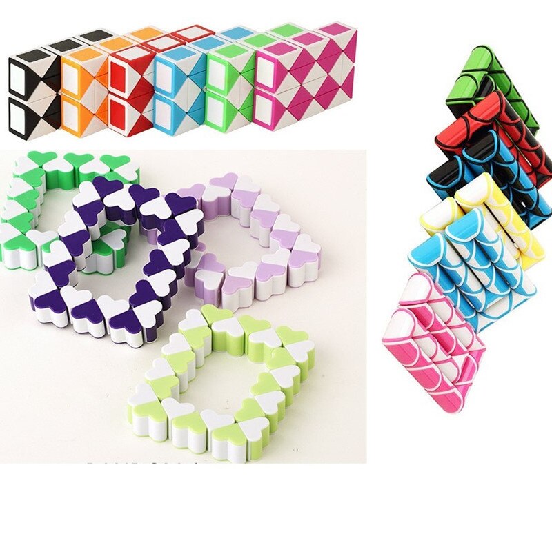 Infinite Cube Office Flip Cubic Puzzle Stop Stress Reliever Autism Fidget Toys relax toy for adults 24 Segments
