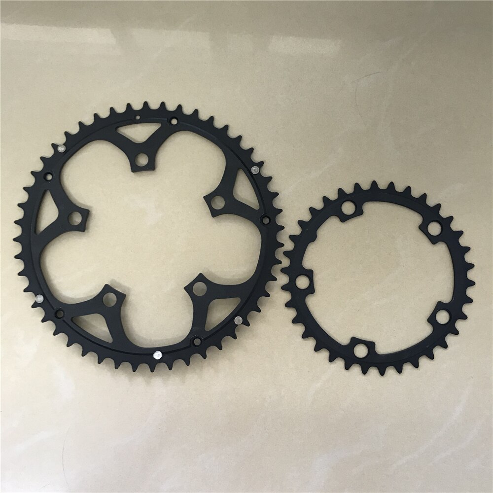 Road Bicycle Chainring 110 BCD 50T 48T 46T 34T Tooth plate Folding Bike Round Chain Wheel Double Speed Gear Disc Chain Ring