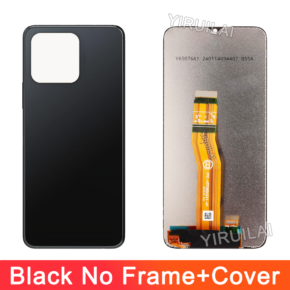 6.5 "pour Huawei Honor X6 LCD affichage numériseur pièces de rechange avec cadre pour Honor X6 VNE-LX1 VNE-LX2 VNE-LX3 LCD: NAVY