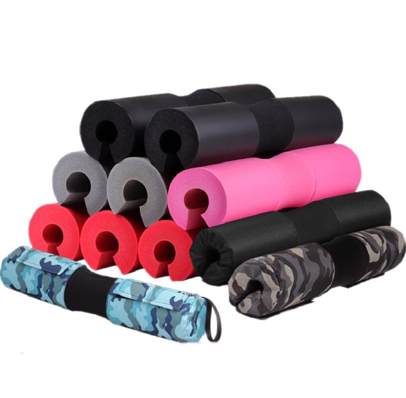 Foam Padded Barbell Bar Cover Pad Weight Lifting Squat Shoulder Protector Cushioned Gym Neck Back Support Protective Pad Gym -40