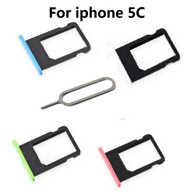 Neuer SIM-Kartenfach-Slot-Halfter + Auswurfstift für iPhone 3, 3GS, 4, 4S, 5, 5S, SE 5C