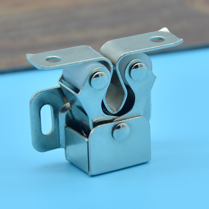 10 Pieces Cabinet Catches Door Closer Snap Buckle Closet Kitchen Lock Furniture Wardrobe Spring Drawer Hardware