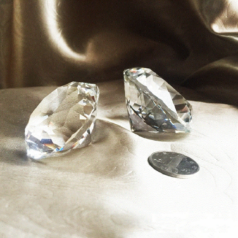 30mm regnbue krystal diamant fødselsdag krystal  k9 glas diamant kæreste krystal sten til bryllupsfest levering