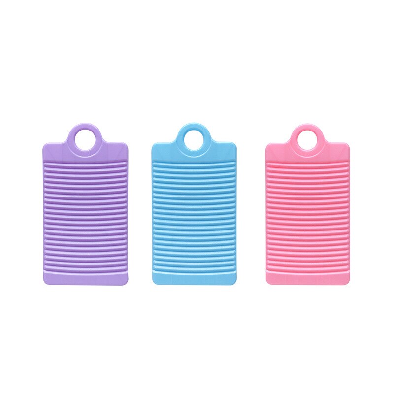 Mini Tabla de lavar de plástico antideslizante para el hogar, tabla de frotar de mano, gruesa, Tabla de lavar a Color
