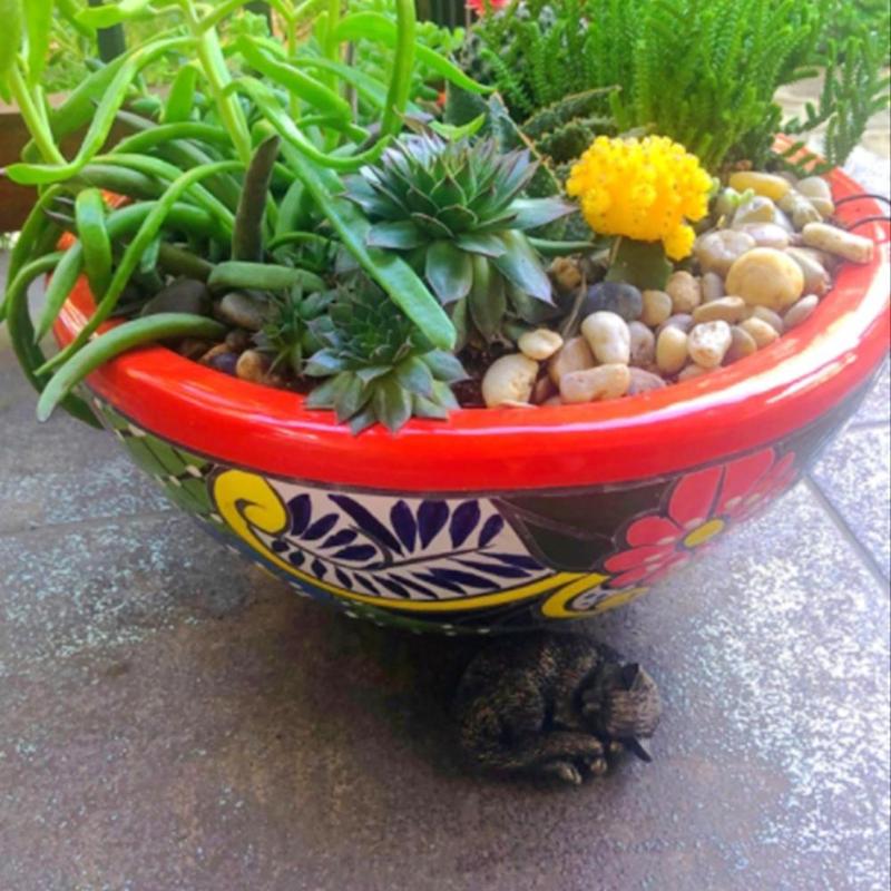 Dier Plant Pot Voet Bloempot Ondersteuning Hars Ambacht Decoratie Set Van 3 Outdoor Standbeeld Tuin Pot Planter Voeten Planter ondersteuning