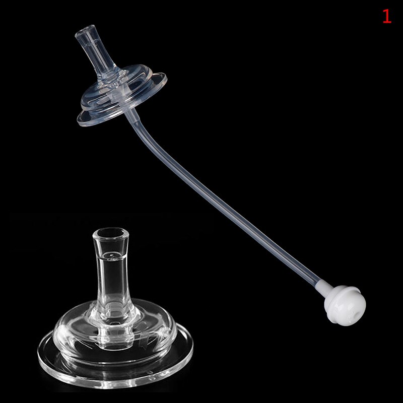 Baby Bottle Straw Replacement Wide Mouth Caliber Silicone Feeding Accessories Learn drinking cups Straw head Replace Accessory: A1