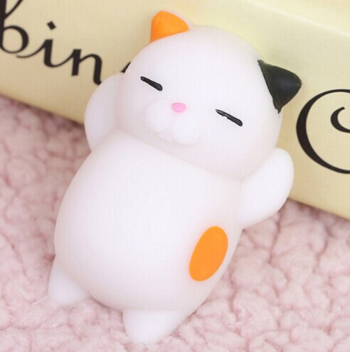 Mini Squishy toy Cute cat antistress ball Squeeze Mochi Rising Toys Abreact Soft Sticky squishi stress relief toys: 4