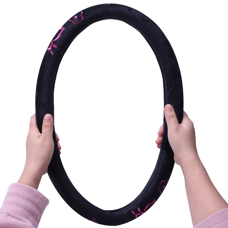 Comfort grip stuurhoes - rubber (vlinderroze)