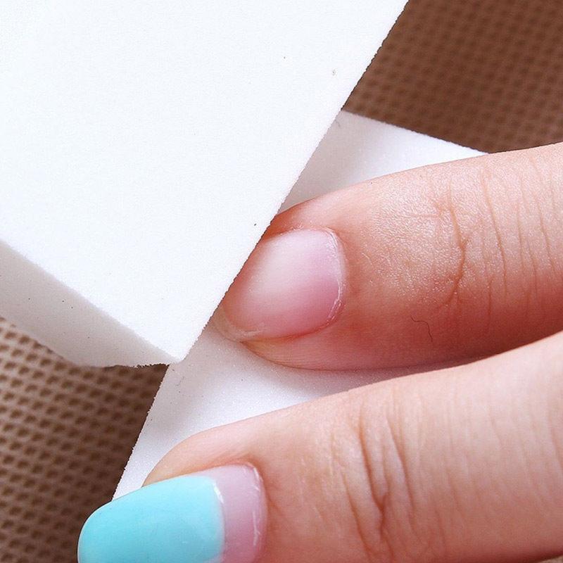 1/5/10/20 st tålig svamp nagelfil vit slipning buffertblock akryl block polish pedikyr manikyr nagelkonst verktyg användbart
