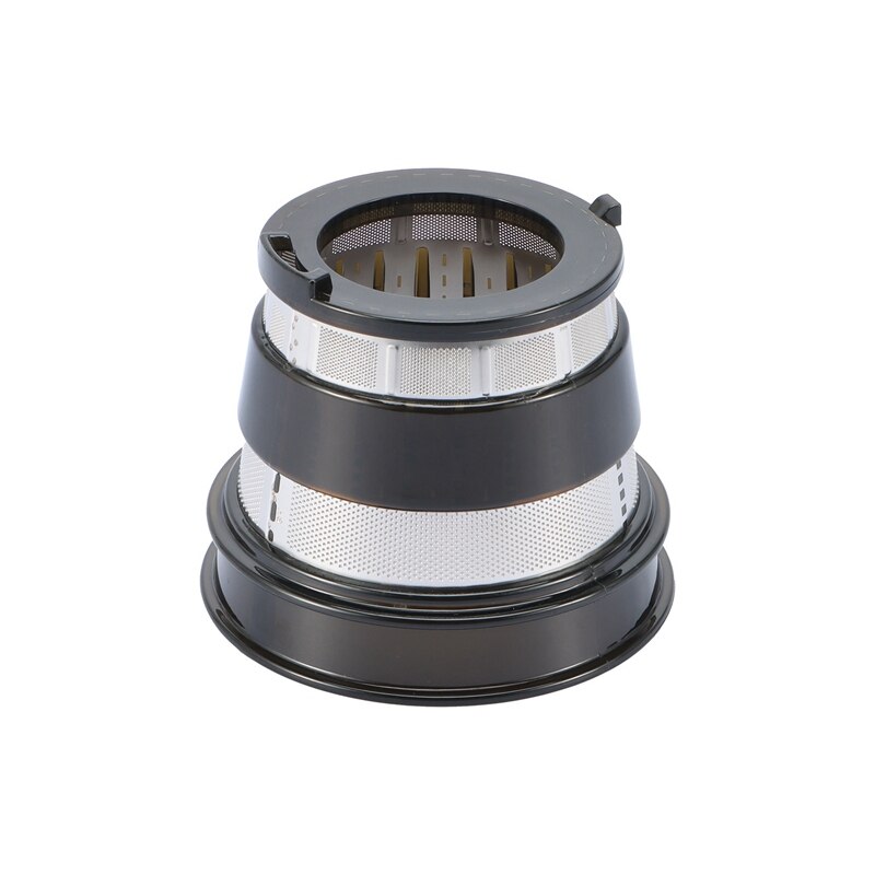 Filtre Fin à Petits Trous Pour Extracteur Lent Hurom - Compatible HU-100, HU-200, HU-300, HU-700 - Acier Inoxydable, Couleur Noire