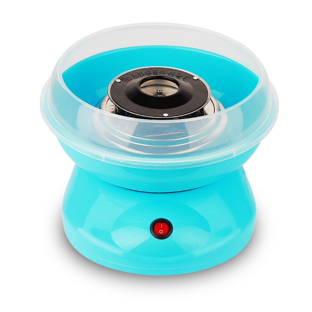 Mäusespeck Maschine Elektrische DIY Süße Baumwolle Süssigkeit Hersteller Tragbare Baumwolle Zucker Zahnseide Maschine Mädchen Jungen freundlicher Schild: Blau / UK