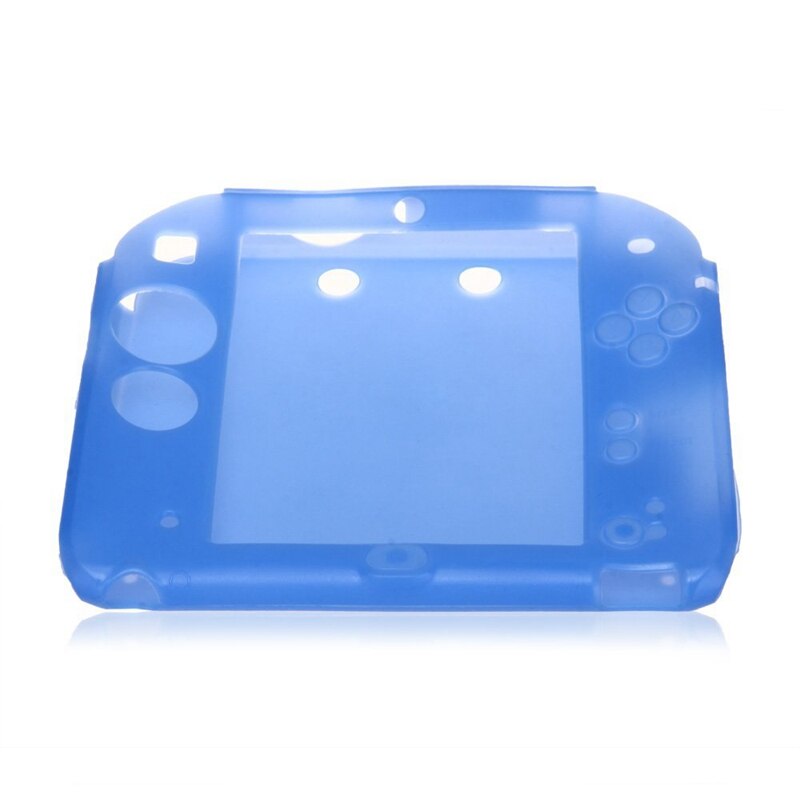 Protective Silicone Skin Case Cover for 2DS Blue