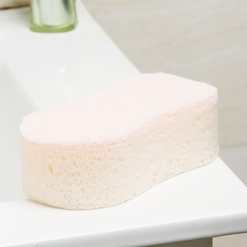 Japan Imported Soft Body Cleaning Bath Sponge Scrubber Cleaning Shower Scrub Bath Ball Skin Brush Exfoliating Bathing Sponge: lady
