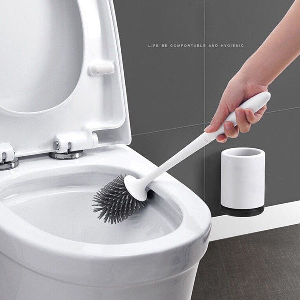 Toiletborstel En Houder Quick Afvoer Borstel Gereedschappen Voor Wc Huishoudelijke Wc Badkamer Accessoires Sets Cleaning Tools D3