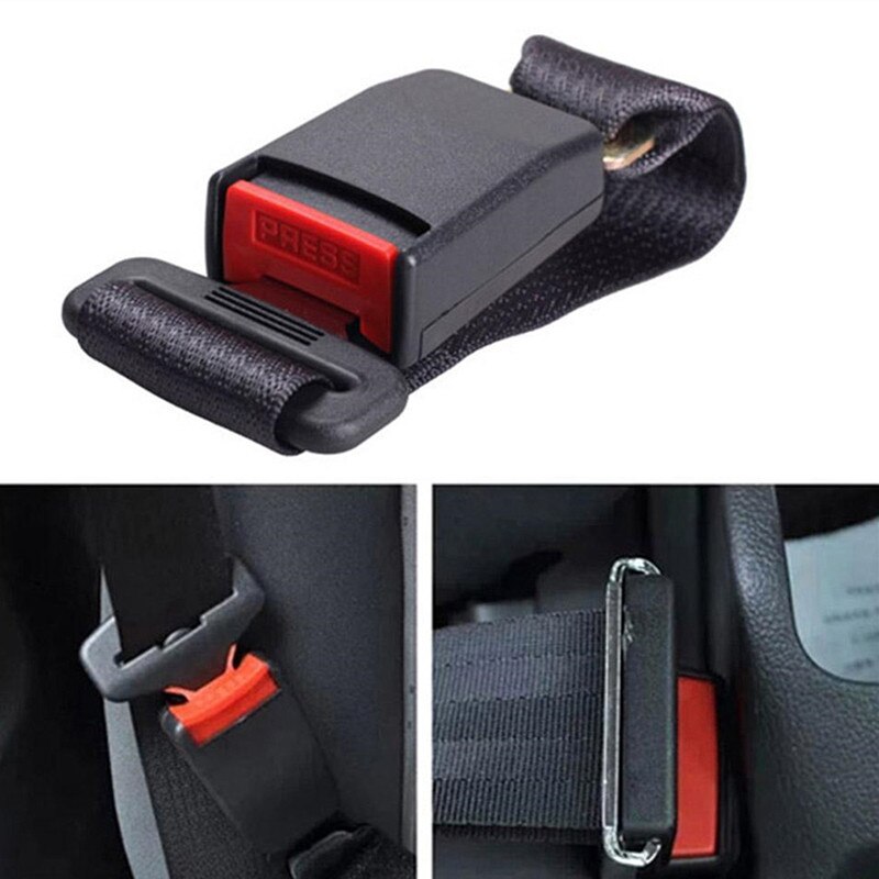 Universal para coche de asiento de Auto cinturón extensor para cinturón de seguridad extensión hebilla cinturones de seguridad y almohadillado extensor