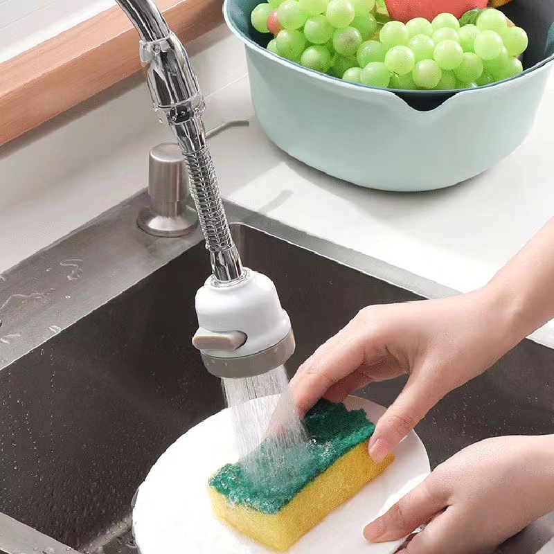 15cm Kitchen Faucet Stainless Steel Tube Water Saving Kitchen Tap Extension Hose Water Faucet Adjustment Faucet Accessories