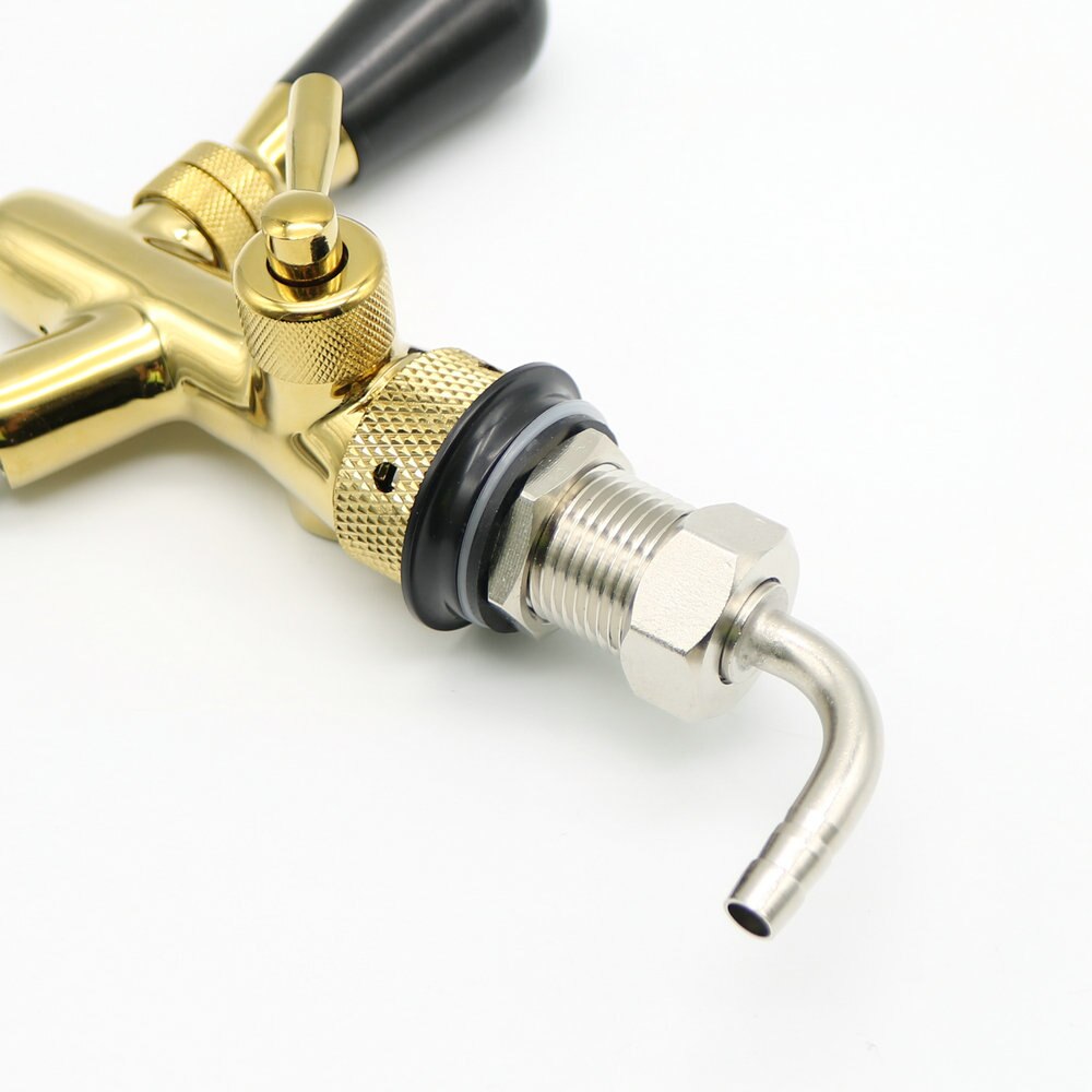homebrew kegging beer tap for beer kegs,Flow Control beer faucet,homebrew making tap,brass draft beer tap Gold