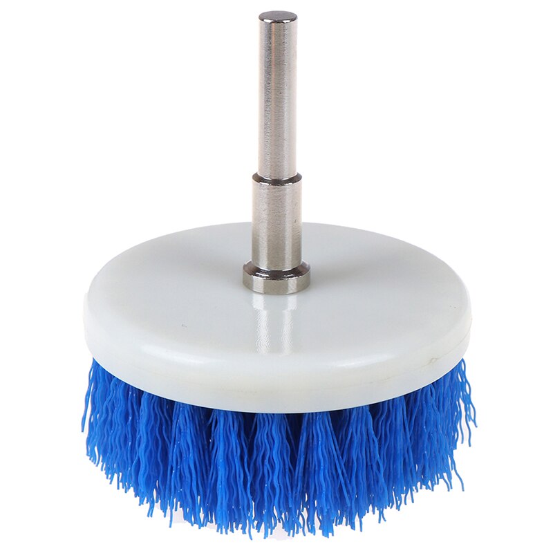 60 Mm Blauw Boor Aangedreven Scrub Boor Borstelkop Voor Keramische Douche Bad Tapijt