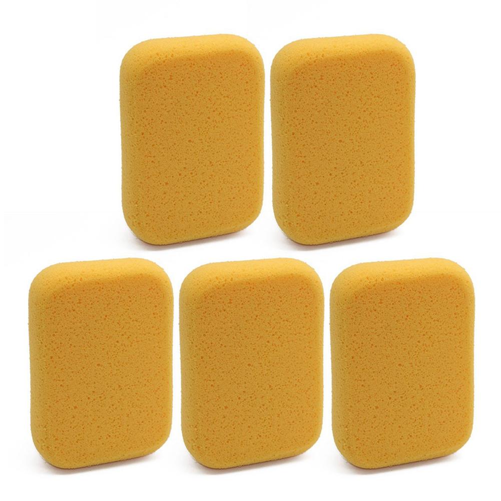 Pool skum svamp genanvendelig pool olie-absorberende svamp spa rengøringsmiddel til karbad pool rengøring olie fjernende udendørs have: 5pc
