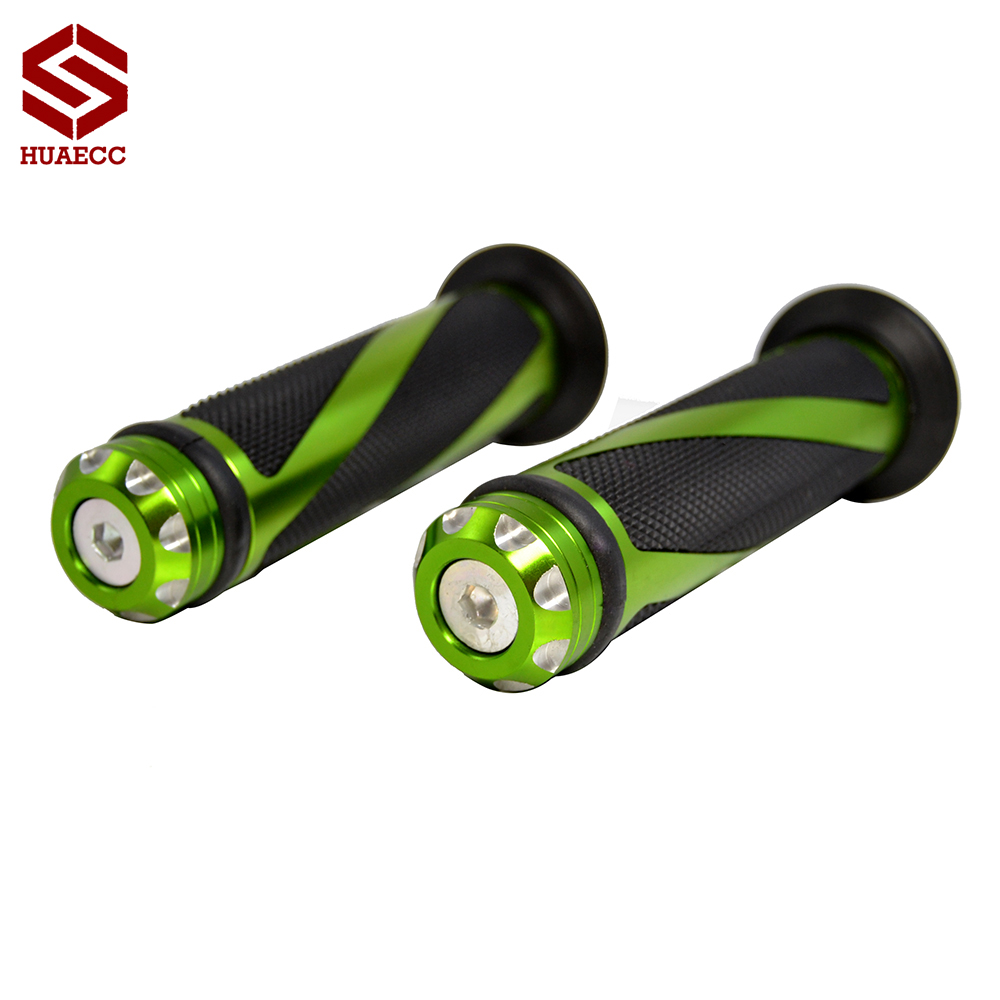 Empuñadura de manillar de motocicleta, accesorio para Kawasaki Z800 Z750 Z900 Z250 ER6N ER6F NINJA 7/8 300 ZX6R ZX9R ZX12R, 400 ", 22mm