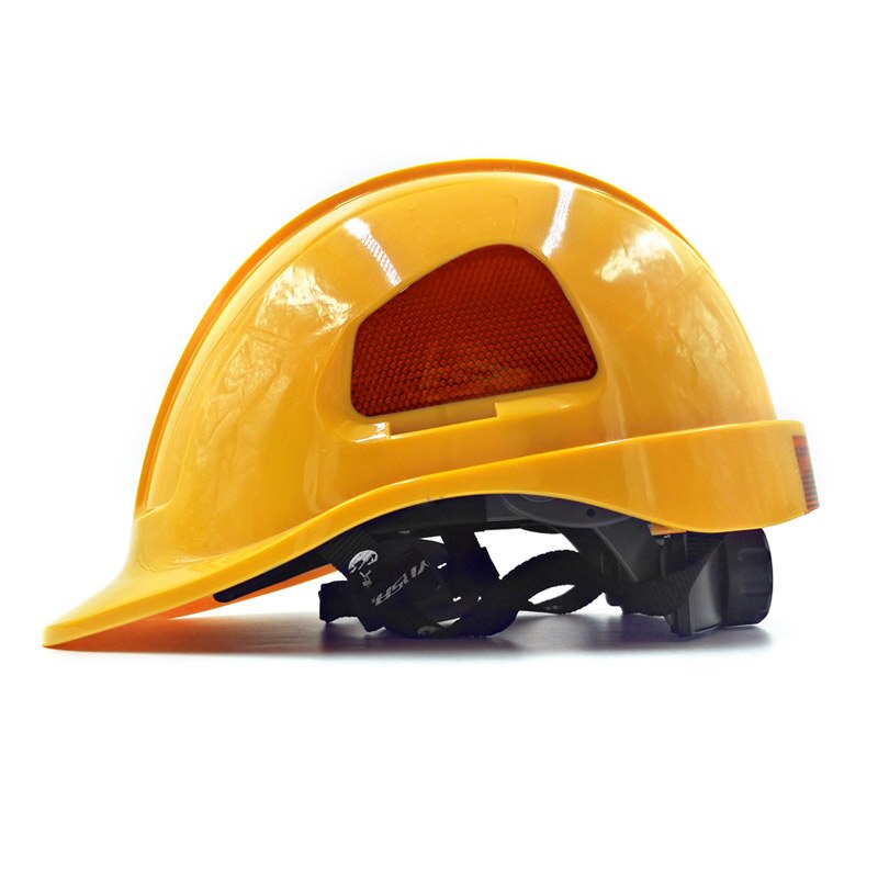 Sikkerhedshjelm abs + pc materiale konstruktion arbejdshætte elektriker isolering anti lavtemperatur hjelme høj styrke hård hat: Gul
