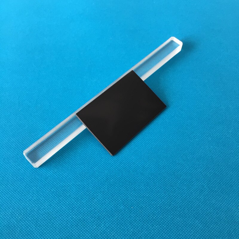 50*75*2.0MM ZWB2 UG1 UV Pass Filter Glass lens for 365nm light source